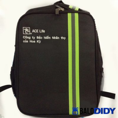 Balo cho công ty bảo hiểm làm quà tặng cho khách hàng