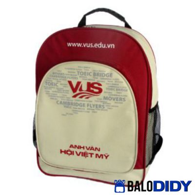 Balo Didy - Mẫu balo học sinh trung tâm ngoại ngữ