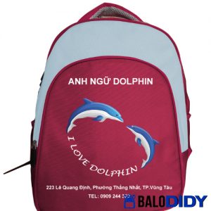 Balo Didy - Mẫu balo học sinh trung tâm ngoại ngữ
