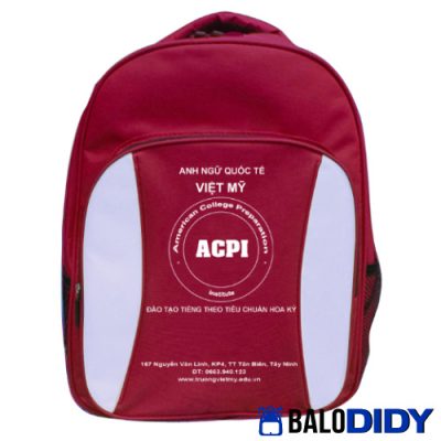 Balo Didy - Mẫu balo học sinh trung tâm ngoại ngữ