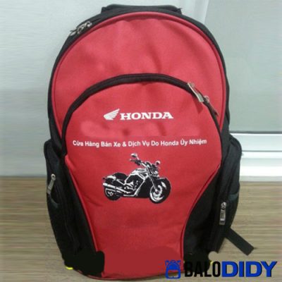 Mẫu balo cho đại lý xe máy Honda Yamaha Suzuki