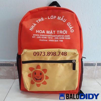 Xưởng may balo cho bé học mẫu giáo theo yêu cầu - Balo DiDy