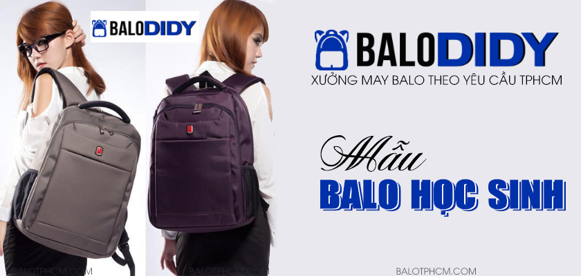 Balo DiDy chuyên may ba lô cho học sinh trường THPT - THCS ở TPHCM
